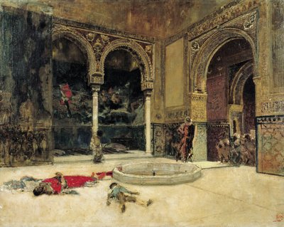 The Slaying of the Abencerrajes by Marià Fortuny